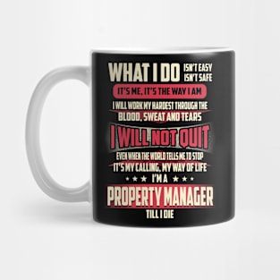 Property Manager What i Do Mug